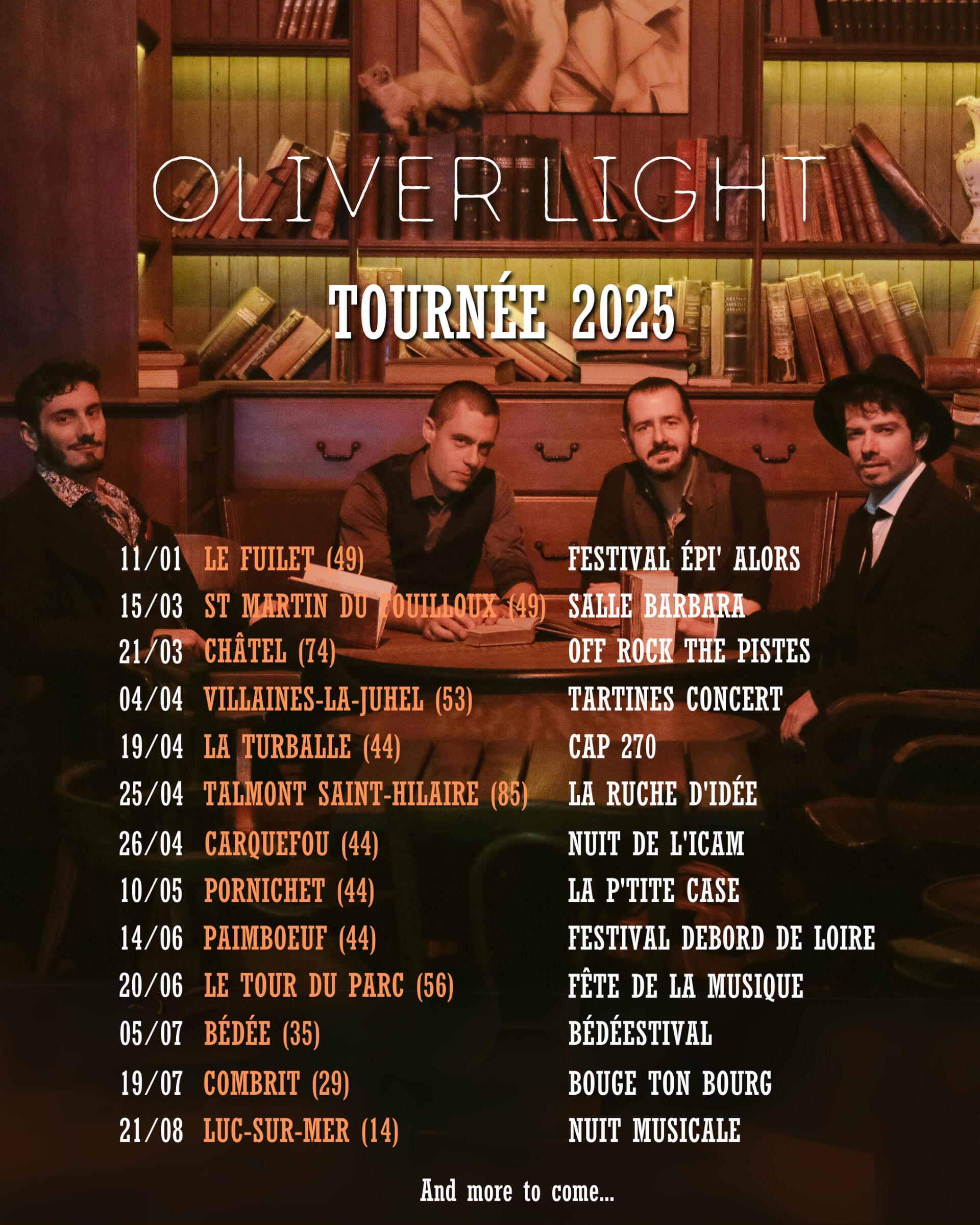 Oliver Light - Tour 2025