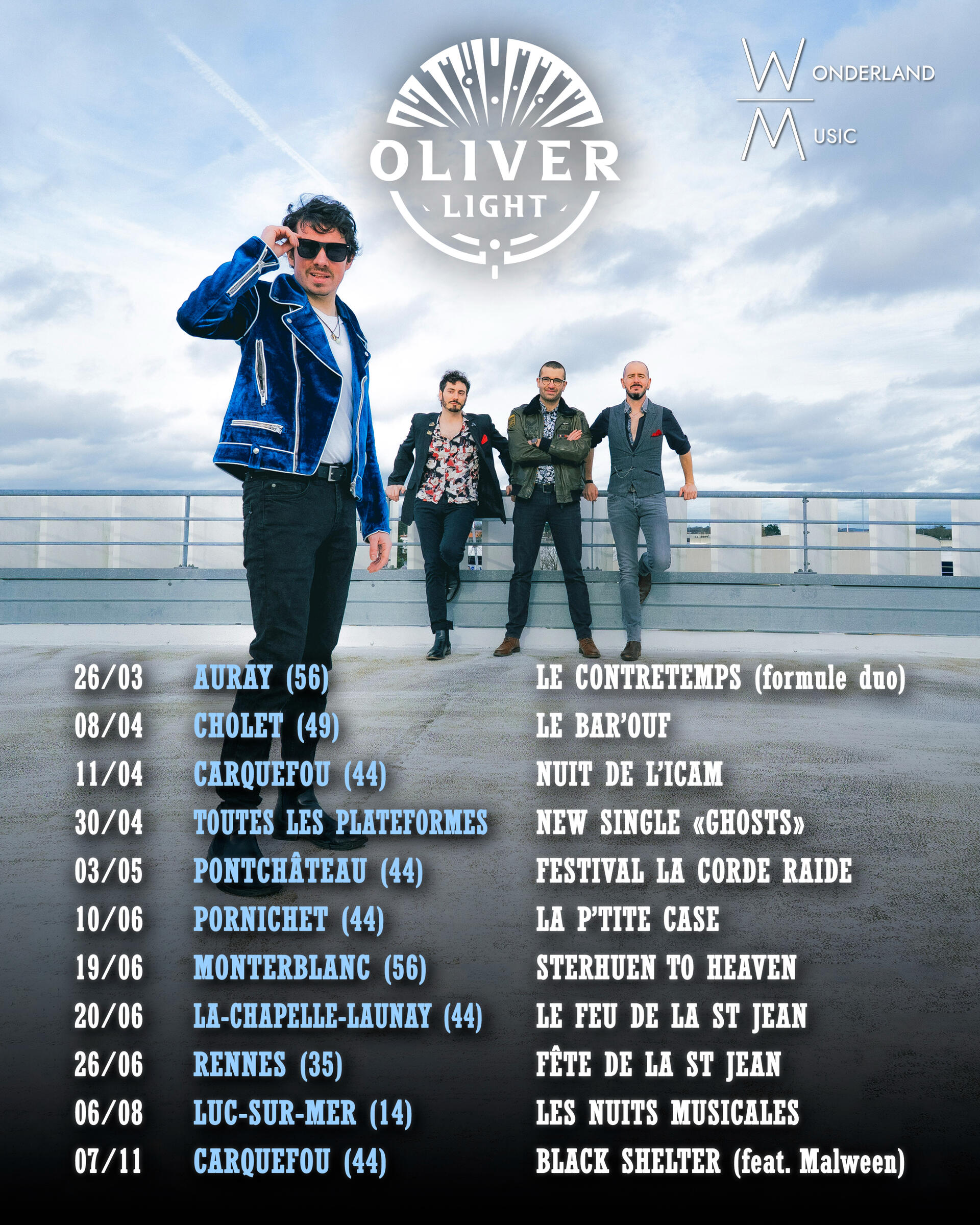 Oliver Light - Tour 2025